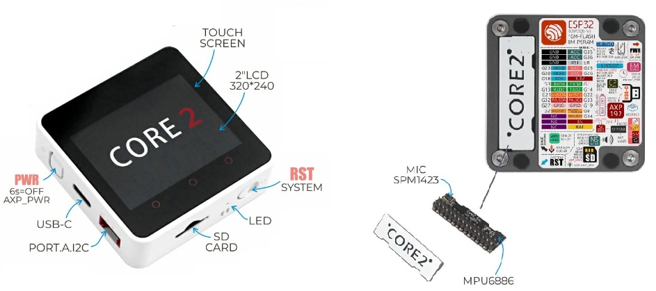 M5Stack Core2 ESP32 IoT Development Kit